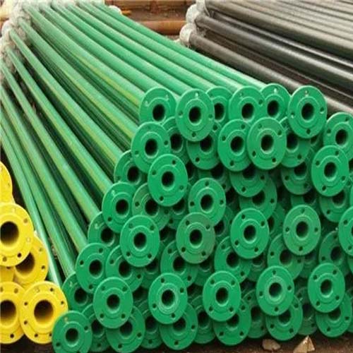 丹东涂塑钢管施工案例